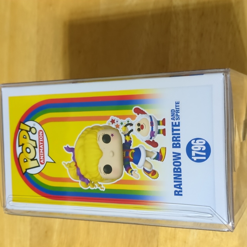 Rainbow Brite and Sprite Funko Pop With Protector - Picture 4 of 6